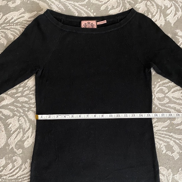 juicy couture black sweater dress - Picture 6 of 8